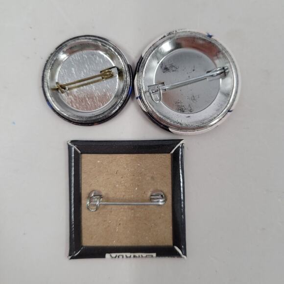 Vintage Duran Duran 80s Band Pins Set of 3 Wild Boys Special Edition Retro Style - Picture 3 of 7